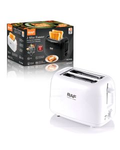 Grille-Pain 2 Tranches RAF R-2104 650W Blanc – Dégivrage