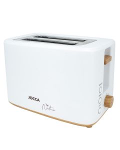 Grille Pain JOCCA Nature Bambou 700W - Blanc