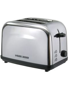 Grille Pain BLACK&DECKER ET222-B5 1050 W - Inox