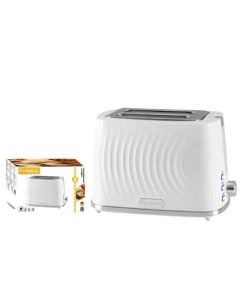 Grille-Pain LEXICAL 900W 2 Tranches Blanc