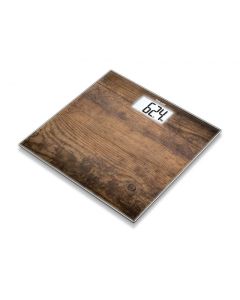 Pèse Personne Électronique BEURER GS203 Bois - 150 Kg
