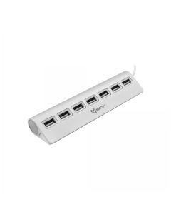 USB HUB SBOX H-207 7 ports - Silver