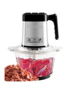 Hachoir Moulinex 400W 3L en Verre 6 Lames Inox Noir