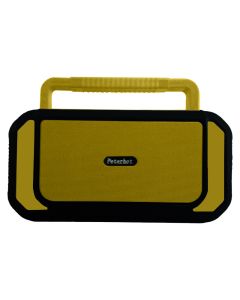 Haut-parleur et Radio FM Sans Fil PETERHOT PTH-X10 Avec Torche - Jaune