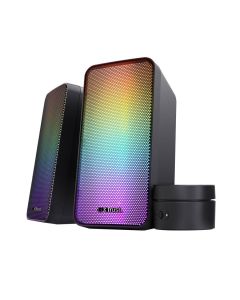 Haut Parleur FILAIRE Trust GXT611 Wezz LED 2.0 RGB - Noir
