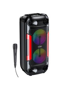 Haut-Parleur Noir Kakusiga KK-4209 16W Bluetooth Avec Micro