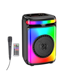 Haut Parleur Sans Fil kakusiga KK-8105 16W Avec Micro - Noir