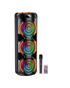 Haut-Parleur Noir Kakusiga KK-8302 40W Bluetooth Avec Micro et Télécommande
