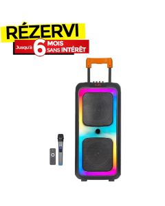 Haut parleur Sans Fil NDR 1097 RGB - Noir