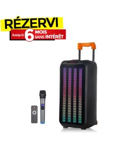 Haut parleur Sans Fil NDR 1098 RGB - Noir