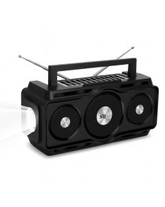 Haut Parleur Sans Fil Portable Avec Torche SY-933 - Noir