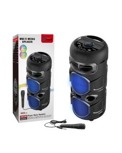 Haut Parleur Sans Fil ZQS 4295 avec Microphone - Noir