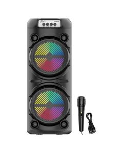 Haut Parleur Sans Fil ZQS 6223 Bluetooth Avec Micro Filaire - Noir
