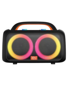 Haut Parleur Sans Fil ZQS L19 Avec Télécommande et Microphone - Noir
