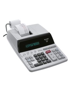 Calculatrice SHARP EL-2607V a Ruban - Blanc