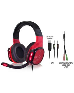 Micro Casque Gamer SPIRIT OF GAMER ELITE H60 - Rouge