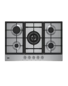  Plaque de Cuisson Encastrable BEKO HIAW75225SL 5 Feux 75 cm - Inox