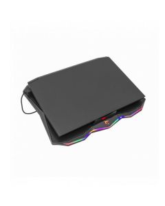 Refroidisseur Gamer WHITE SHARK Glacier Pour Pc Portable 17.3' - Noir