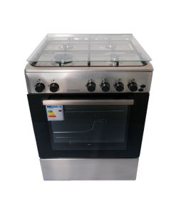 Cuisinière à Gaz ARTHUR MARTIN AME60IX 60cm 4 Feux - Inox
