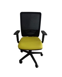 Fauteuil Opérationnel DUKE En Simili Cuir Avec Accoudoirs Réglable - Vert Pistache