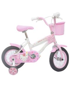 Vélo Enfant HELLO KITTY Pour Fille 16' Avec 2 TUBE 