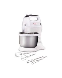 Batteur Avec Bol MOULINEX 300 w - Gris & Inox