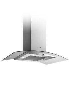 Hotte Centrale Îlot FOCUS F915X 90 cm Inox & Vitre