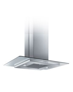 Hotte Centrale Îlot FOCUS F917X 90 cm Inox & Vitre