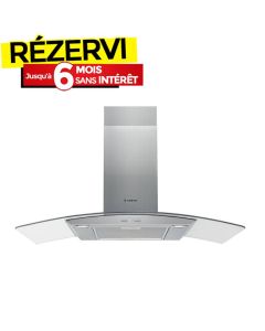 Hotte Decorative ARISTON AHGC9FLBX 90cm 4 vitesses - Inox