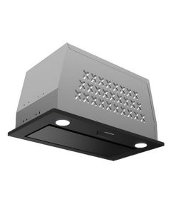 Hotte Encastrable Joker 52cm 550m³/h Verre Noir & LED