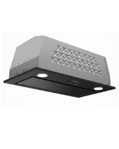 Hotte Encastrable Joker 52cm 550m³/h Verre Noir & LED