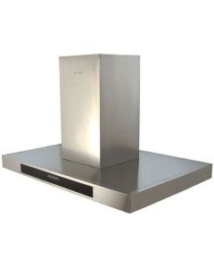 Hotte Murale FRANCO ILOT-LARA-60X 60 cm - Inox