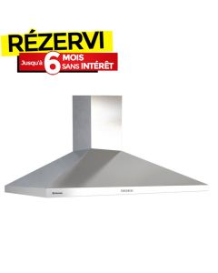 Hotte Pyramidale HOOVER HCH6MXHT 60cm - Inox