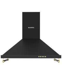Hotte Pyramidale KUMTEL DP6-S 60cm - Noir