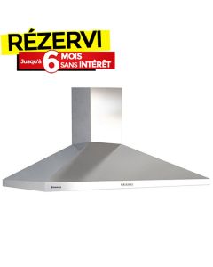Hotte Pyramide HOOVER HCH9MXHT 90 cm - Inox