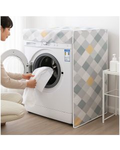 Housse de machine à laver Avec Motif Carreau 56x60x85cm 