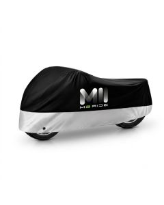 Housse Imperméable M2 RIDE pour Moto Noir & Gris