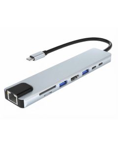 Hub USB-C 7en1 BLISBOND DS03 – HDMI 4K & RJ45 100W