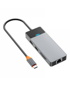 Hub USB Type-C WIWU A923RPT 9en1 - Gris