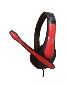 Micro Casque Filaire HAVIT HV-H2105D - Noir&Rouge