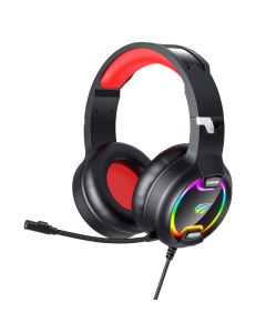 Micro Casque Gamer Filaire HAVIT HV-H2233D - Noir&Rouge