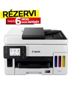 Imprimante à réservoir intégré CANON MAXIFY GX-6040 WIFI - blanc