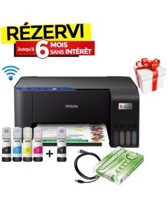 Imprimante à Réservoir Intégré EPSON ECOTANK L3251 3En1 Wifi Couleur (BU-C11CJ67409)