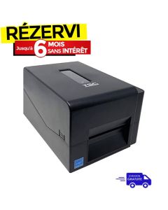 Imprimante d'étiquettes TSC à transfert thermique TE200 - Noir