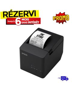 Imprimante de Ticket EPSON TM-T20X Ethernet - Noir