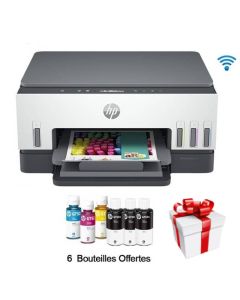Imprimante HP Smart Tank 670 à Réservoir Intégré Wifi 3en1 Couleur