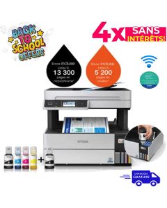 Imprimante Jet d'Encre EPSON ECOTANK L6490 4En1 Couleur Wifi