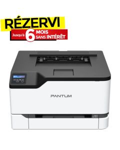 Imprimante Laser PANTUM Couleur WIFI 24 ppm - noir et blanc 