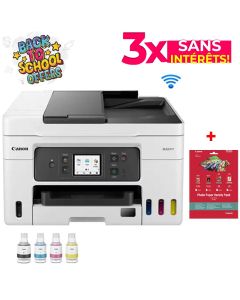 Imprimante Multifonction CANON MAXIFY GX4040 Couleur Wifi Cloud + Papier Photo VP-101