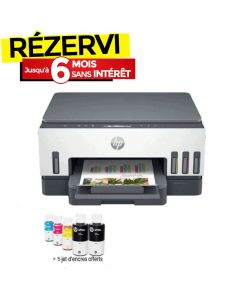 Imprimante à Réservoir intégré HP Smart Tank 720 tout-en-un Couleur duplexeur WIFI